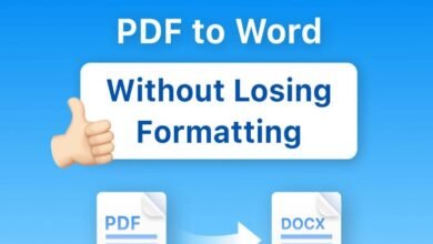 A Step-by-step Guide For PDF To Word Conversion