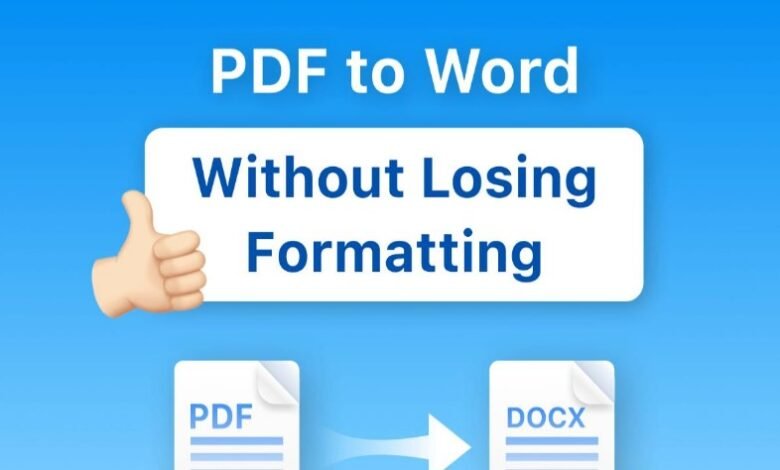 A Step-by-step Guide For PDF To Word Conversion