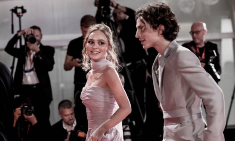 Lily-Rose Depp Timothée Chalamet