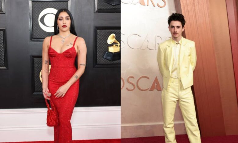 Lourdes Leon Timothée Chalamet